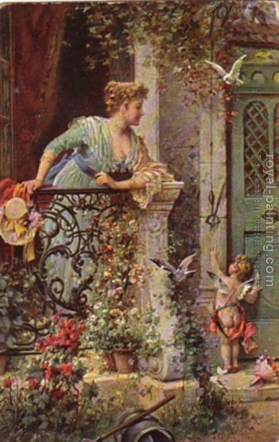 Hans Zatzka : Hans Zatzka canvas painting V Hans Zatzka : Hans Zatzka canvas painting V
